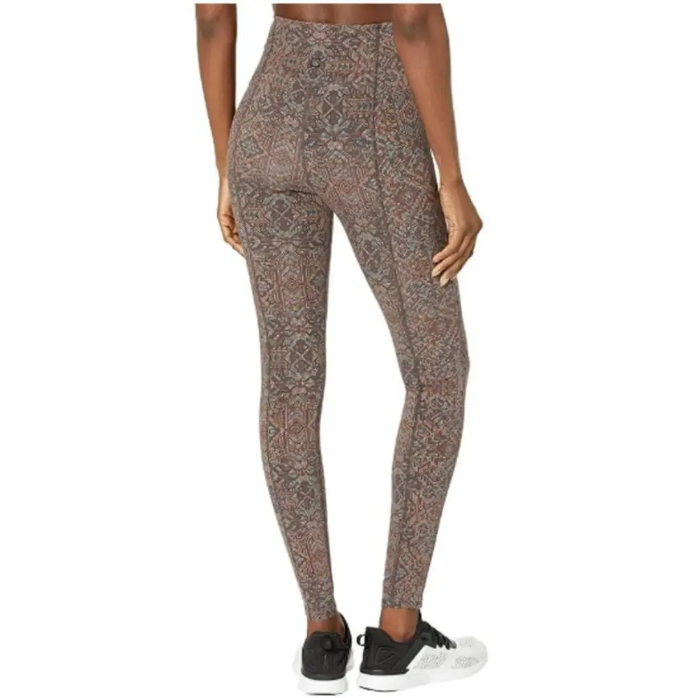 Prana Women's Dark Iron Mosaic Bohemia Hill Leggings Size XS